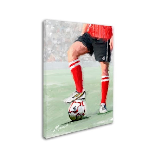 The Macneil Studio 'Kick Off' Canvas Art,14x19